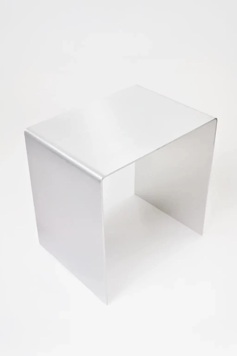 FARO_1 | Aluminum corner table, 40 cm - FRAME