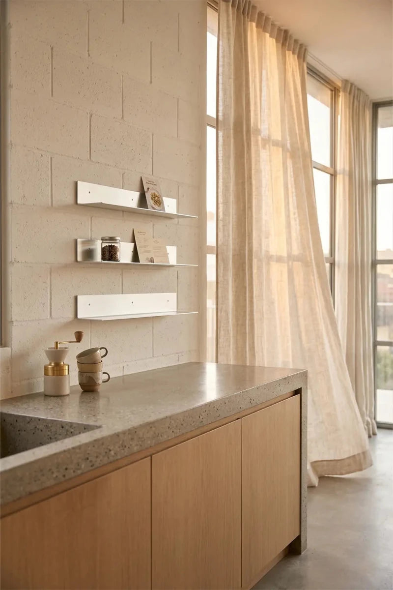 LOMA_1 | Aluminum shelf, 50 cm - FRAME