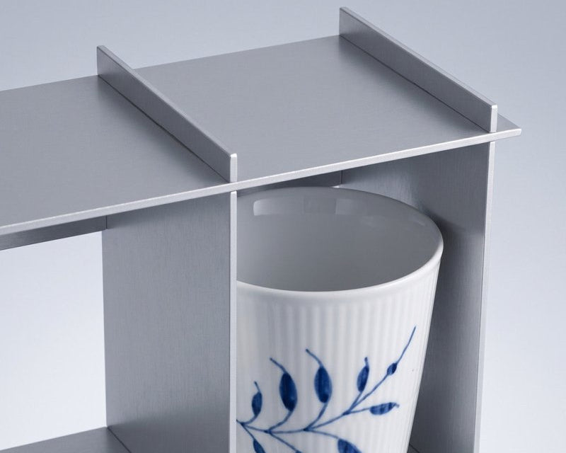 LOMA_5 | Aluminum bookcase - FRAME