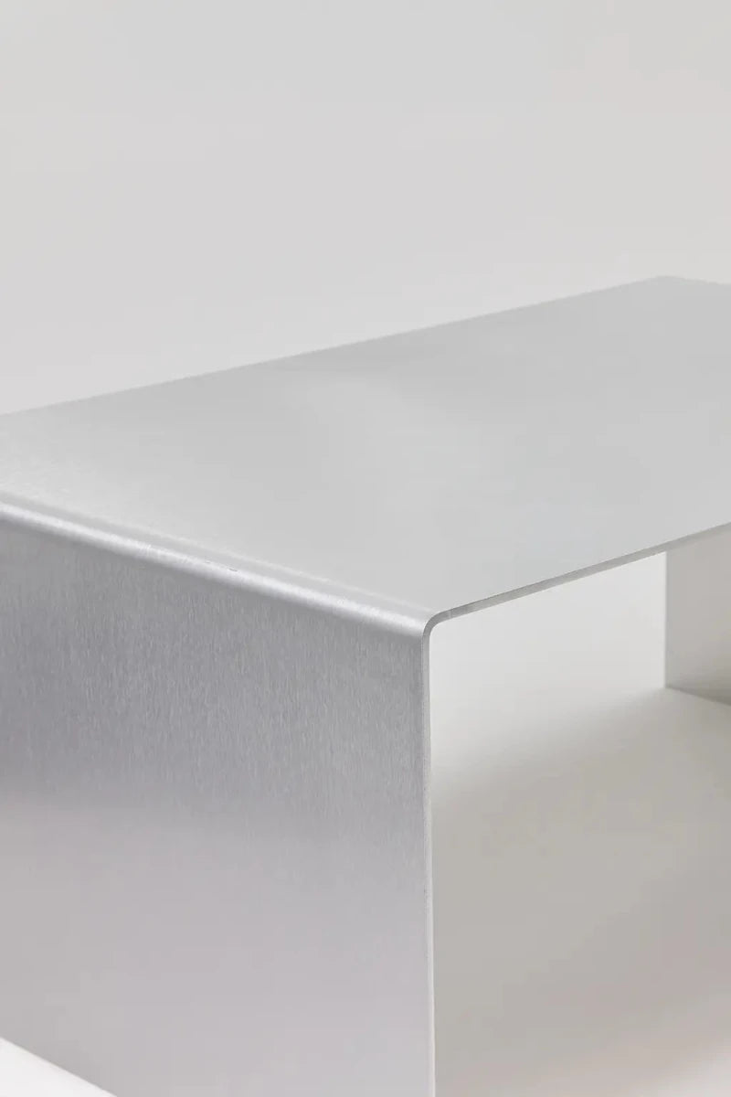 LURA_1 | Aluminum coffee table, 80 cm - RÅM